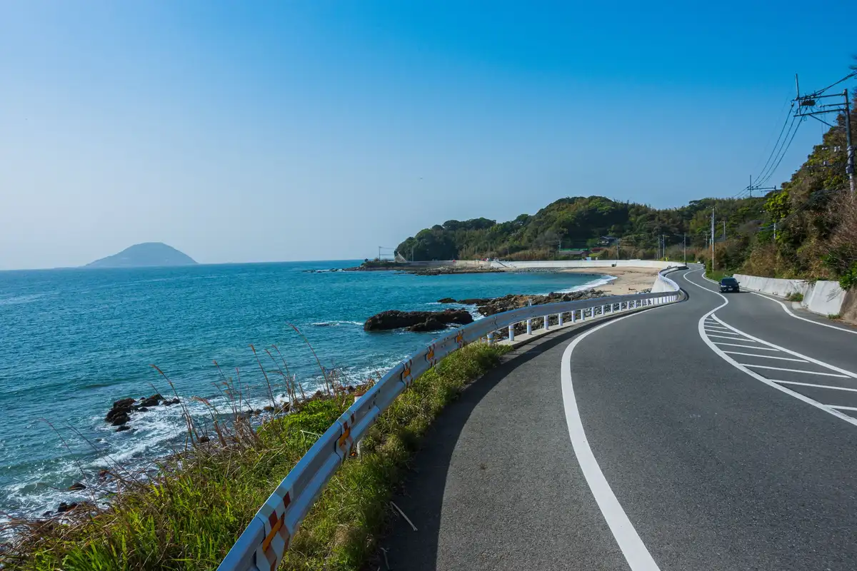 Day 1: Fukuoka to Minamishimabara (~230 km)